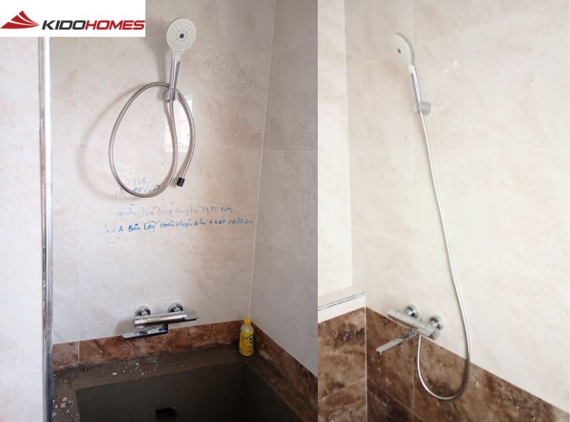 Hoàn thiện lắp đặt combo thiết bị vệ sinh cao cấp cho chú Tín - Biệt thự ngoại thành Hà Nội