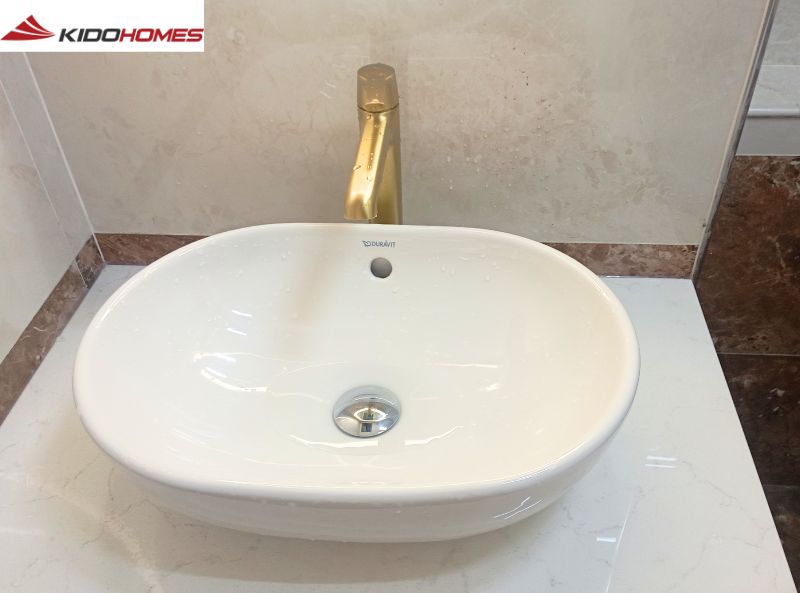 Hoàn thiện lắp đặt combo thiết bị vệ sinh cao cấp cho chú Tín - Biệt thự ngoại thành Hà Nội