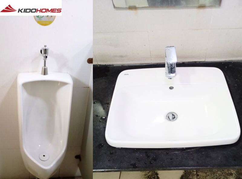 Hoàn thiện lắp đặt công trình vệ sinh công cộng