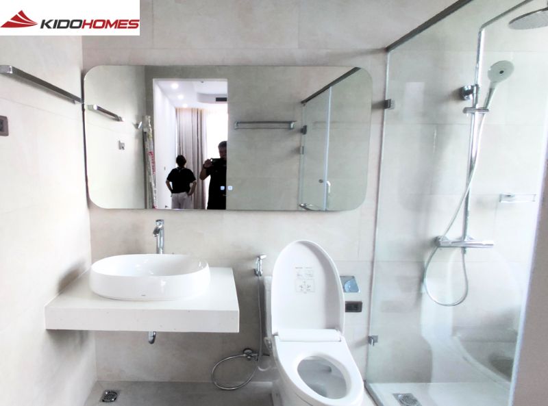 Hoàn thiện lắp đặt full combo thiết bị phòng tắm cho biệt thự của Anh Mạnh – Vinhomes