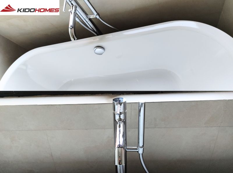 Hoàn thiện lắp đặt full combo thiết bị phòng tắm cho biệt thự của Anh Mạnh – Vinhomes