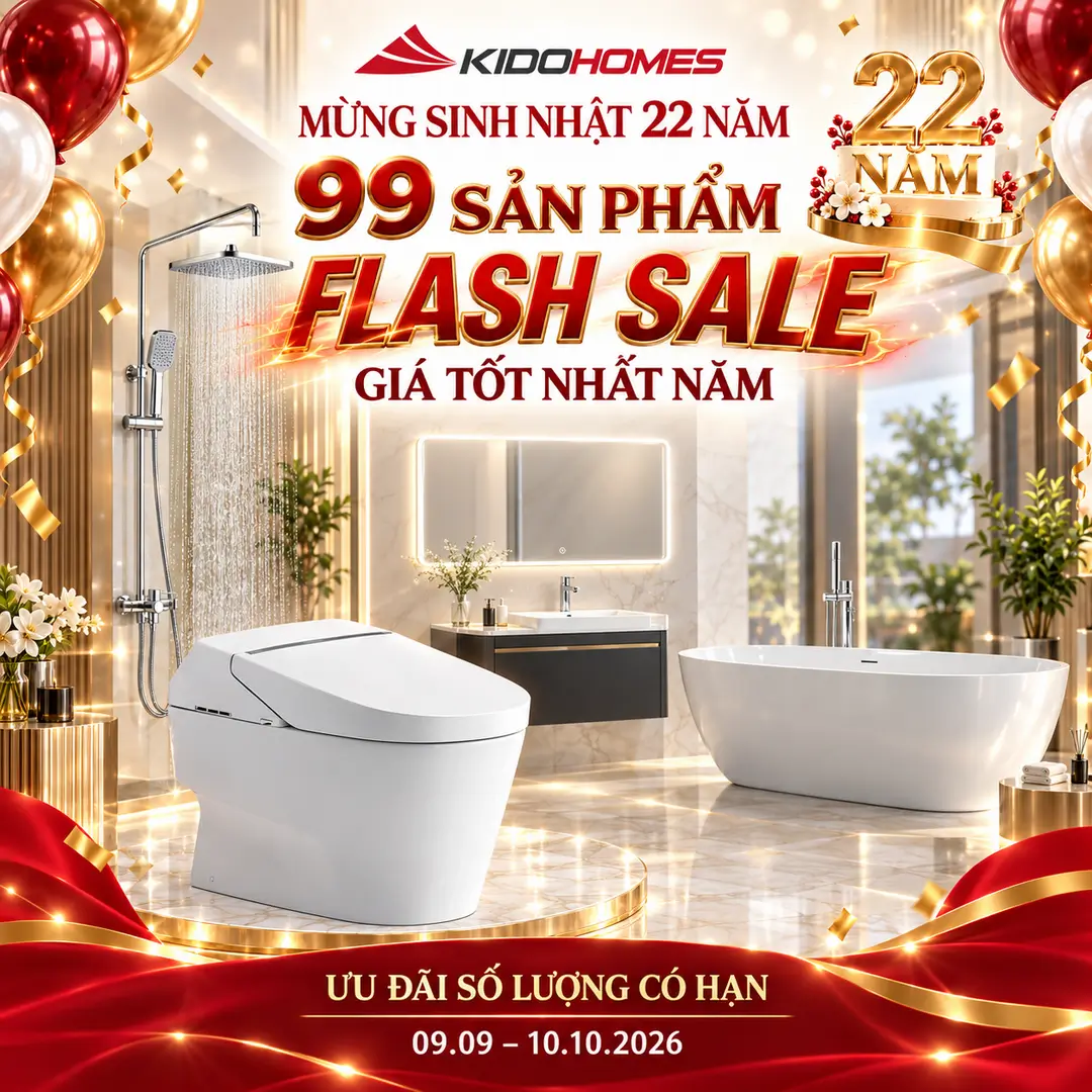 Ưu đãi sinh nhật KIDOHOMES