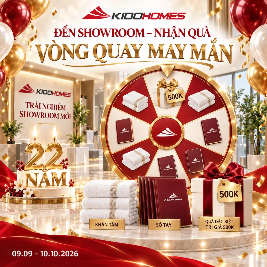 Ưu đãi sinh nhật KIDOHOMES