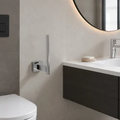 Giá giữ cuộn giấy dự phòng GROHE Essentials Cube 40623001 - Ảnh 2