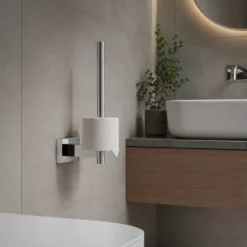 Giá giữ cuộn giấy dự phòng GROHE Essentials Cube 40623001 - Ảnh 3
