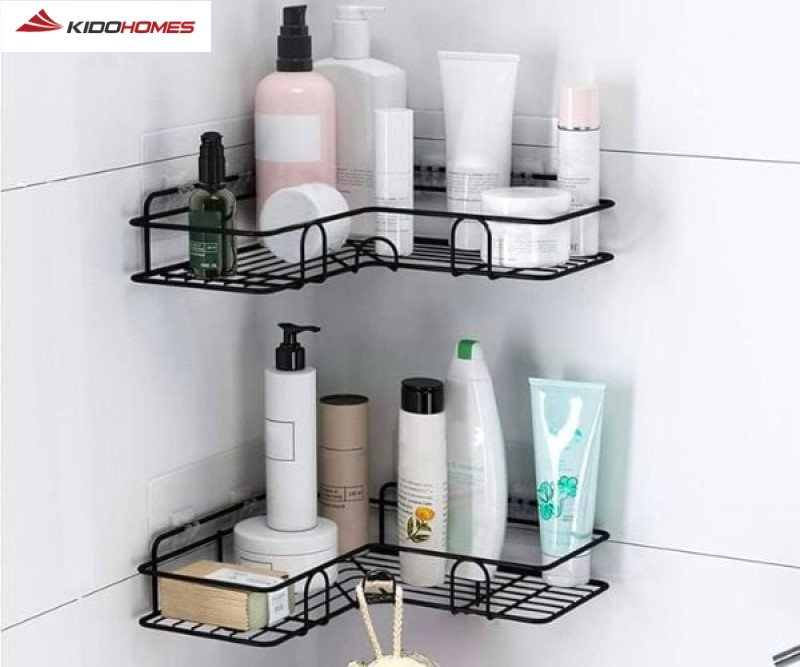 Lợi ích của kệ góc trong phòng tắm: tối ưu không gian, ngăn nắp gọn gàng