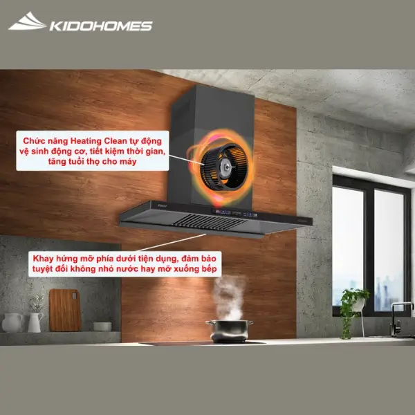 Máy hút mùi Lorca LC 3619-90 Premium SR8L