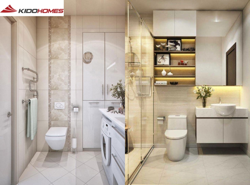 Lựa chọn màu gạch sáng cho không gian nhỏ