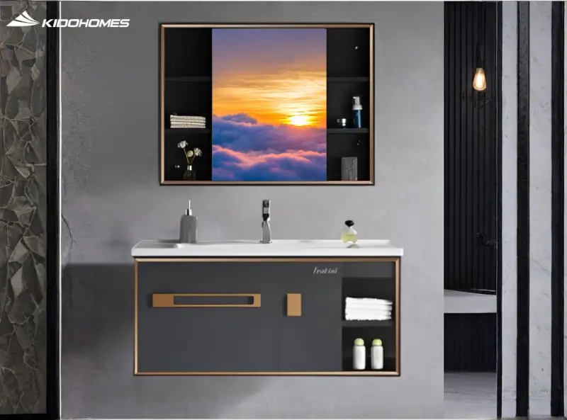 Kệ & lưu trữ thông minh trong phòng tắm — xu hướng tối giản & gọn gàng