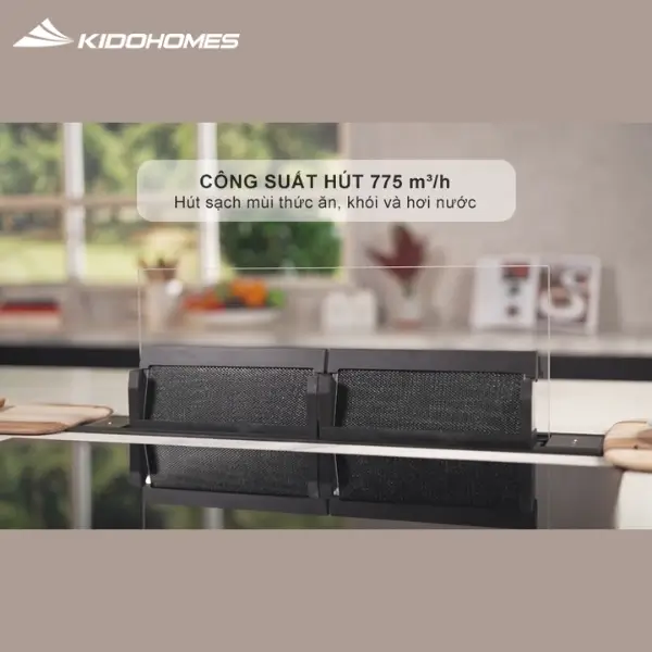 máy hút mùi âm bàn Bosch DDW88MM66 Serie 8