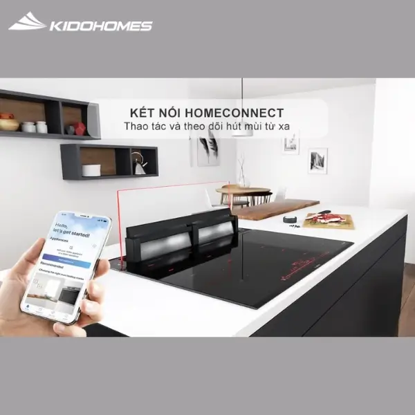 máy hút mùi âm bàn Bosch DDW88MM66 Serie 8