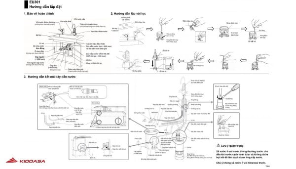 Thiết bị lọc nước tạo ion kiềm Mitsubisi Cleansui EU301 (AL700E) - Made in Japan - Ảnh 11