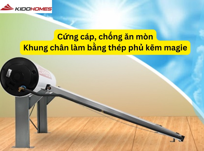 Khung chân chắc chắn, siêu bền, hạn chế gỉ sét