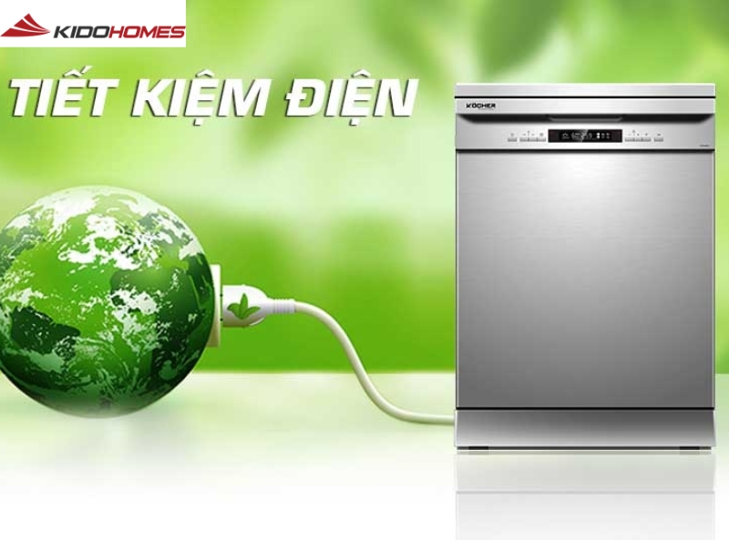 Máy rửa bát có tốn nhiều điện không