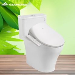 Bàn cầu một khối thông minh nắp Daelim Dobidos MS857DT8/DB5500