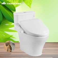Bàn cầu TOTO MS857DW18 tích hợp nắp rửa điện tử Washlet dòng C2 – TCF23710AAA