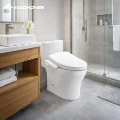 Bàn cầu 1 khối TOTO MS889CDRW24#XW kèm nắp rửa điện tử WASHLET dòng S2 – TCF33461GAA (loại giấu dây)