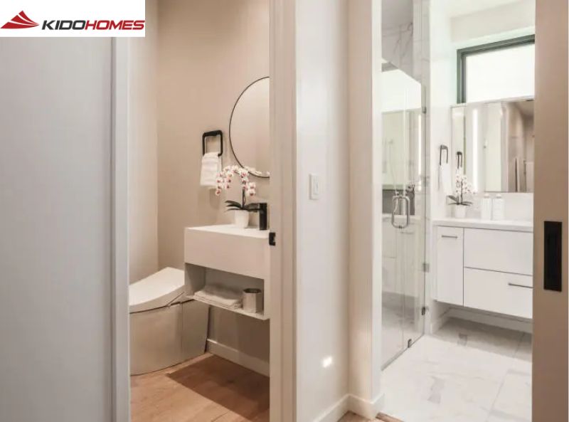 Tách riêng nhà tắm và nhà vệ sinh