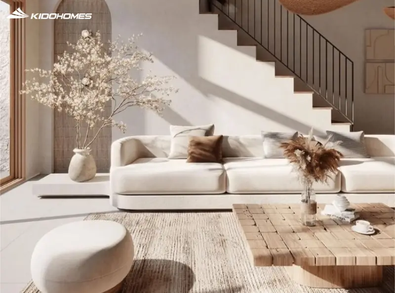 Cách kết hợp phong cách Nhật Bản và châu Âu trong thiết kế nhà phố Việt Nam