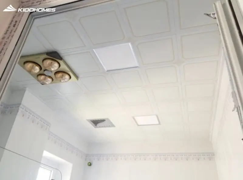 Ưu tiên vật liệu cách âm cho tường và trần phòng tắm