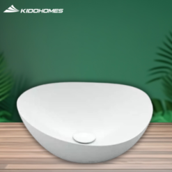 Chậu đặt bàn vành mỏng Linear Ceram LT4704MTG19