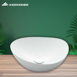 Chậu đặt bàn vành mỏng Linear Ceram LT4704G19