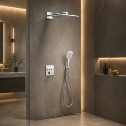 Bộ sen âm tường GROHE Grohtherm SmartControl Rainshower SmartActive 310 Cube 34864000