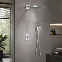 Bộ sen âm tường GROHE Grohtherm SmartControl Rainshower SmartActive 310 Cube 34864000 - Ảnh 4