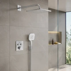 Bộ sen âm tường GROHE Grohtherm SmartControl Rainshower Mono 310 Cube 34865000