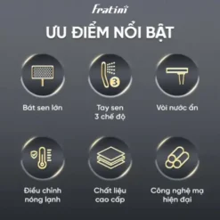 Sen cây tắm nhiệt độ Fratini Sorrento 39050350GY