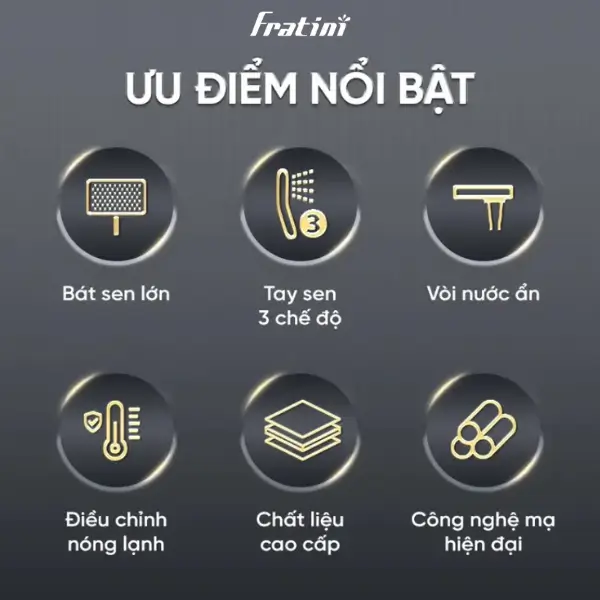 Sen cây tắm nhiệt độ Fratini Sorrento 39050350GY