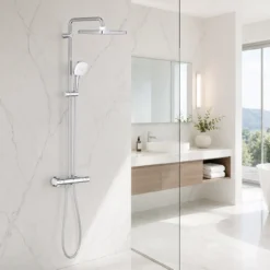 Bộ sen cây nhiệt độ GROHE Tempesta System 250 Cube 26689001 - Ảnh 3