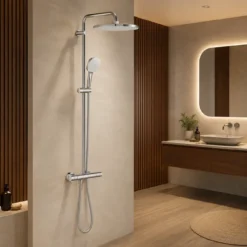 Bộ sen cây nhiệt độ GROHE Tempesta System 250 Cube 26689001 - Ảnh 2
