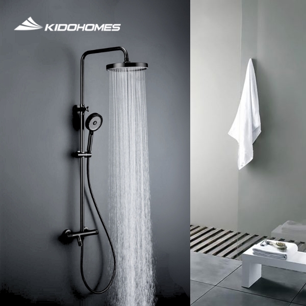 Sen cây tắm nhiệt độ Fratini Nevada Black model 39050330BK