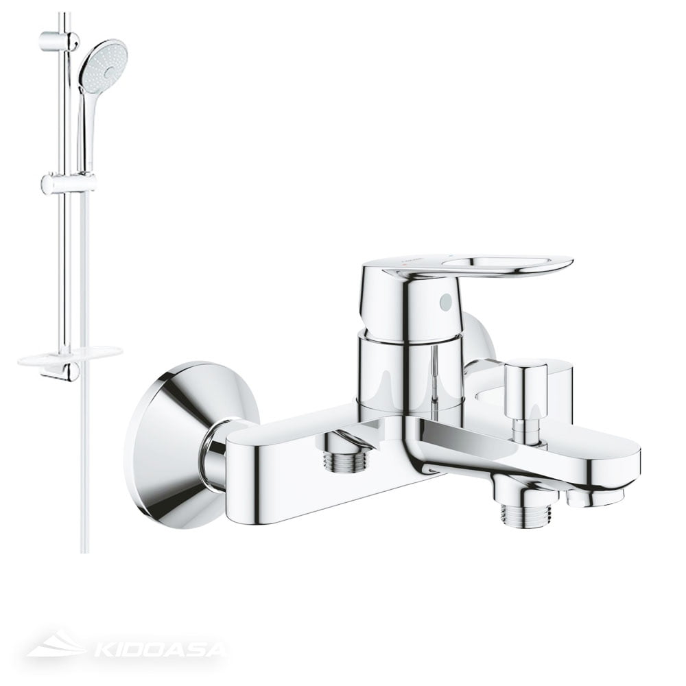 Bộ sen tắm nóng lạnh kèm thanh trượt Grohe 23603000/27231001