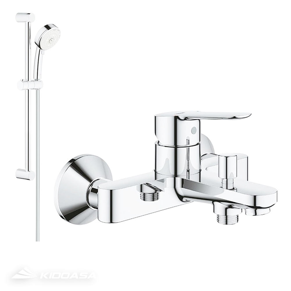 Bộ sen tắm nóng lạnh kèm thanh trượt Grohe 23605000/27787002