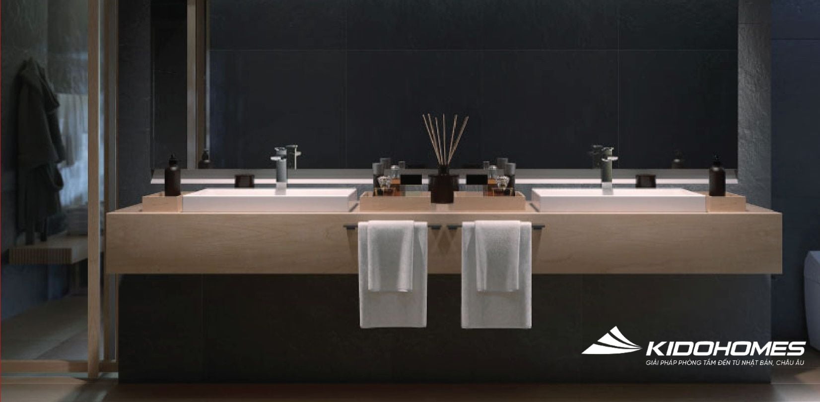 Mẫu phòng tắm theo phong cách Smart Luxury