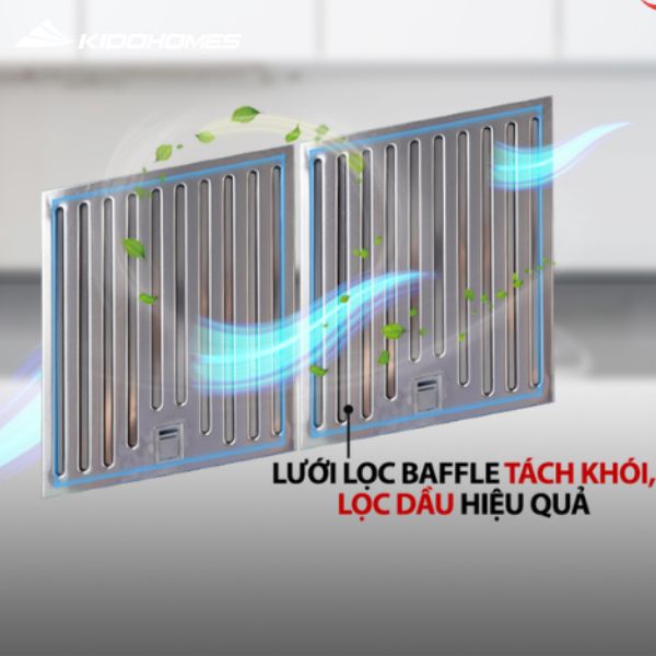 Máy hút mùi Lorca TA-2001PH-70cm