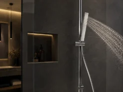 Tay sen GROHE Euphoria Cube Stick 27698000 thiết kế thanh vuông hiện đại