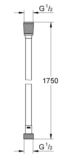 Dây sen GROHE Silverflex 28388001 dài 1.750 mm - Ảnh 5