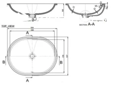 Lavabo âm bàn GROHE Eurosmart 55 3971100H - Ảnh 2