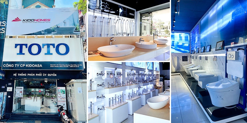 Kidohome – Đại lý phân phối chính thức TOTO lớn và uy tín