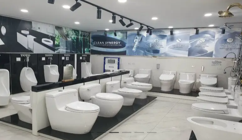 Showroom TOTO Long Biên – Trải nghiệm sản phẩm đa dạng và tư vấn tận tâm