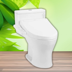 Bồn cầu 1 khối TOTO MS855CDW17#XW nắp rửa điện tử