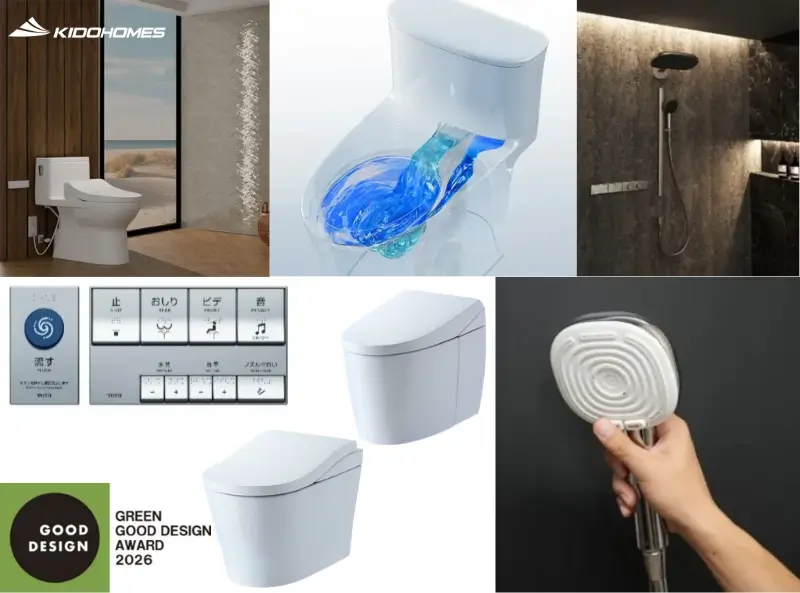 TOTO nhận giải GREEN GOOD DESIGN 2026: Thiết kế xanh và công nghệ tiên tiến đáng chú ý