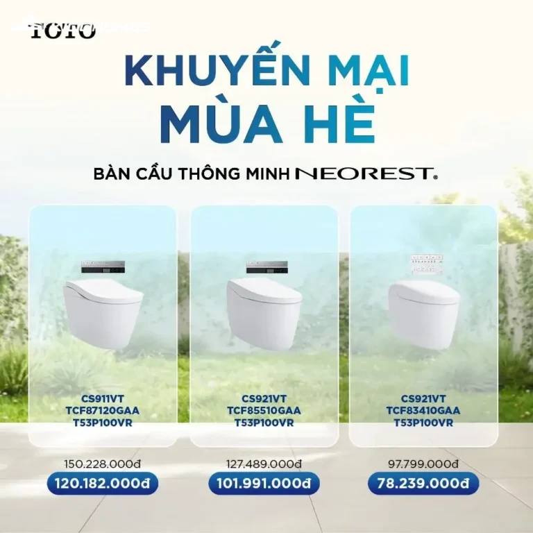 Bàn cầu thông minh TOTO NEOREST
