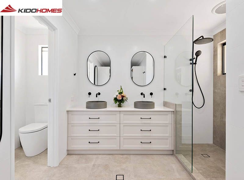 Các điểm hạn chế khi tách riêng nhà tắm và nhà vệ sinh