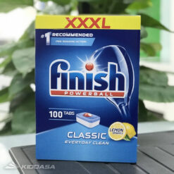 Viên rửa bát Finish Classic 100 tabs - Hương chanh