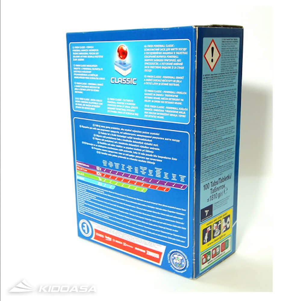Viên rửa bát Finish Classic 100 tabs - Ảnh 2