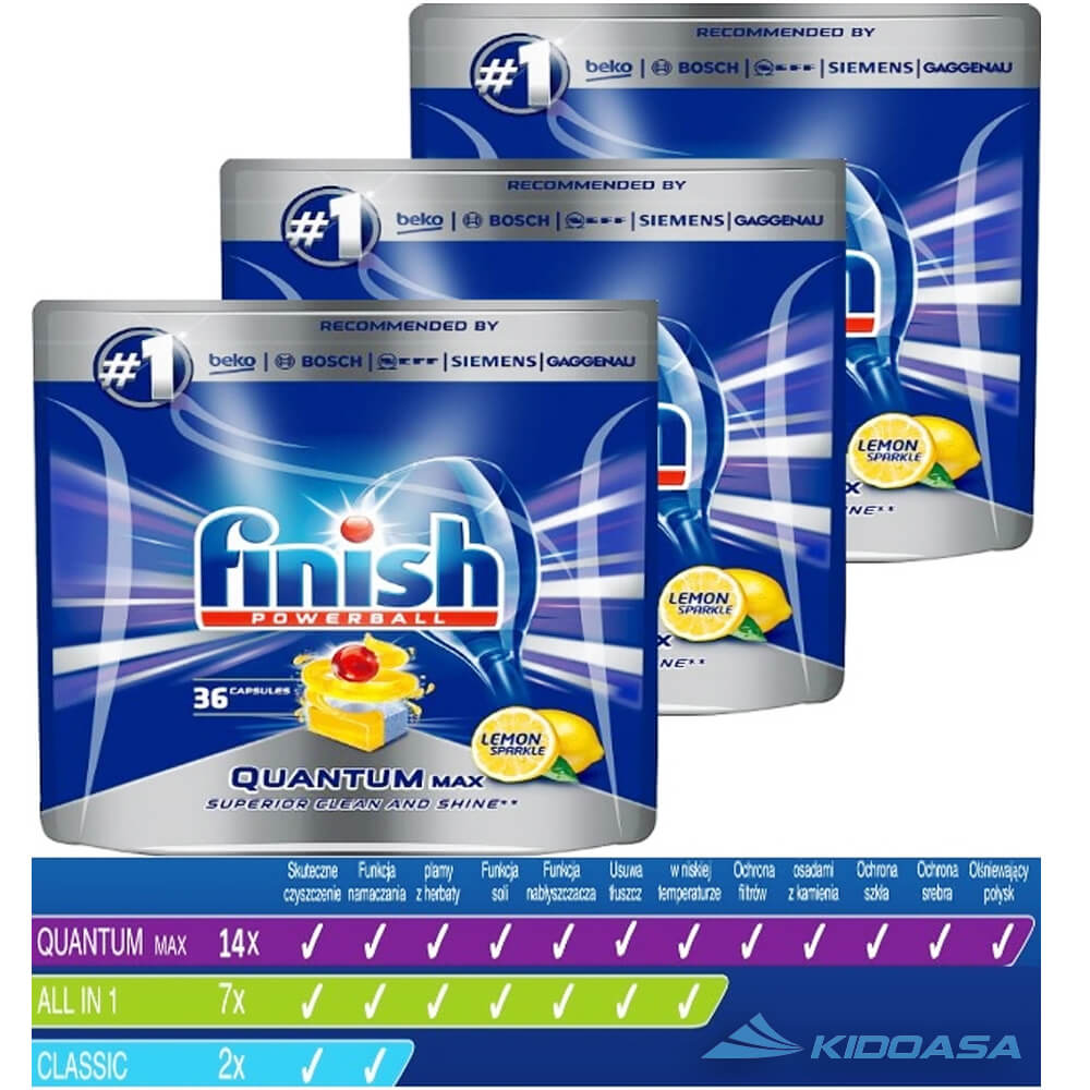 Viên rửa bát Finish Quantum Max - Ảnh 5